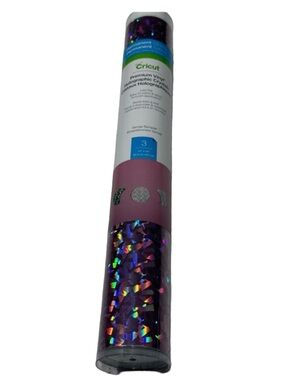 Cricut Permanent Glossy Vinyl Holographic Sensei Sampler 12”x48”